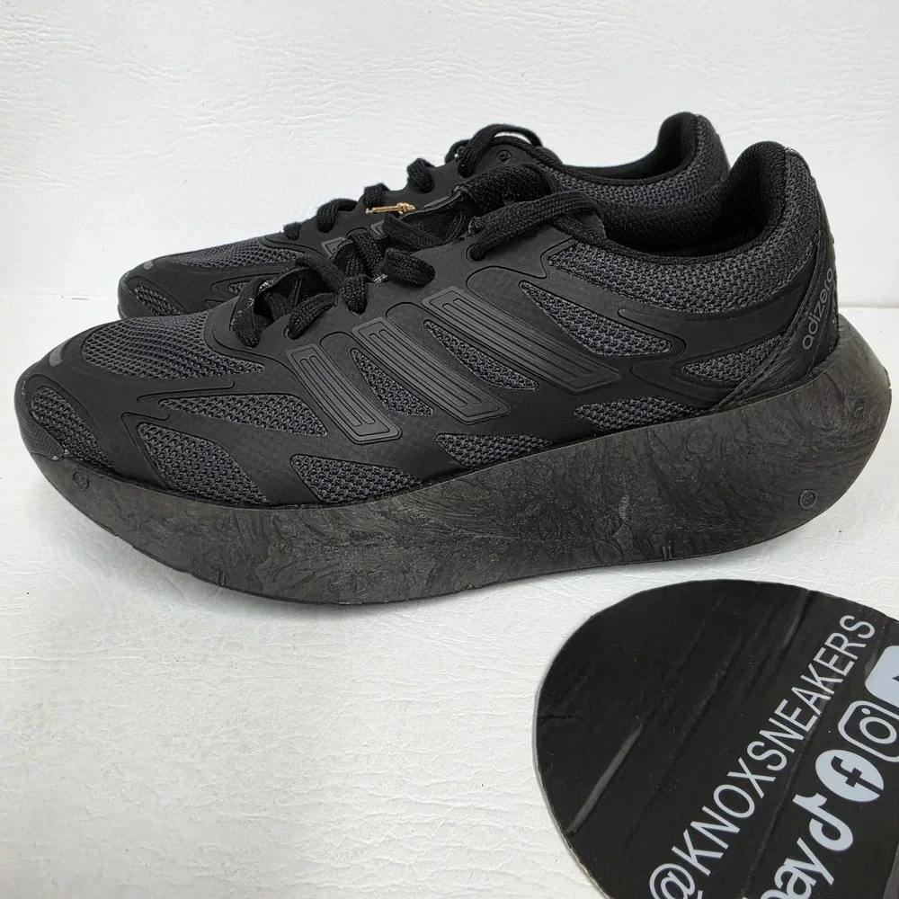 Adidas Adizero Aruku Black Carbon Sneaker JH7772 Womens 7.5 Mens 6.5